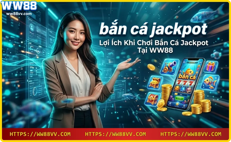 Bảo mật và tỷ lệ thưởng cao khi chơi bắn cá jackpot tại WW88
