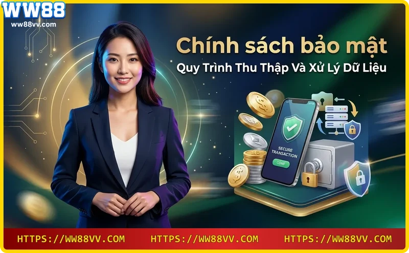 Mọi dữ liệu giao dịch tại WW88 đều được mã hóa SSL 256-bit và lưu trữ an toàn