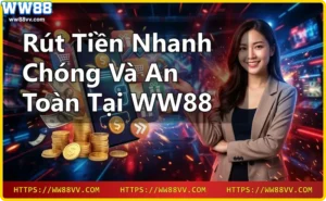 Các bước rút tiền đơn giản tại WW88