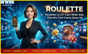 Cảm giác hồi hộp khi đặt cược lần đầu tại bàn Roulette WW88