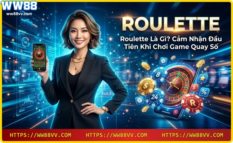 Cảm giác hồi hộp khi đặt cược lần đầu tại bàn Roulette WW88
