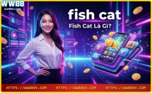 Giao diện game fish cat với các loại cá